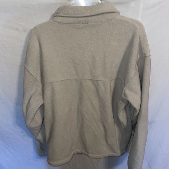 Liquid Snowboarding Men’s Fleece Jacket Size Large Beige Outdoors Athleisure - Picture 8 of 12